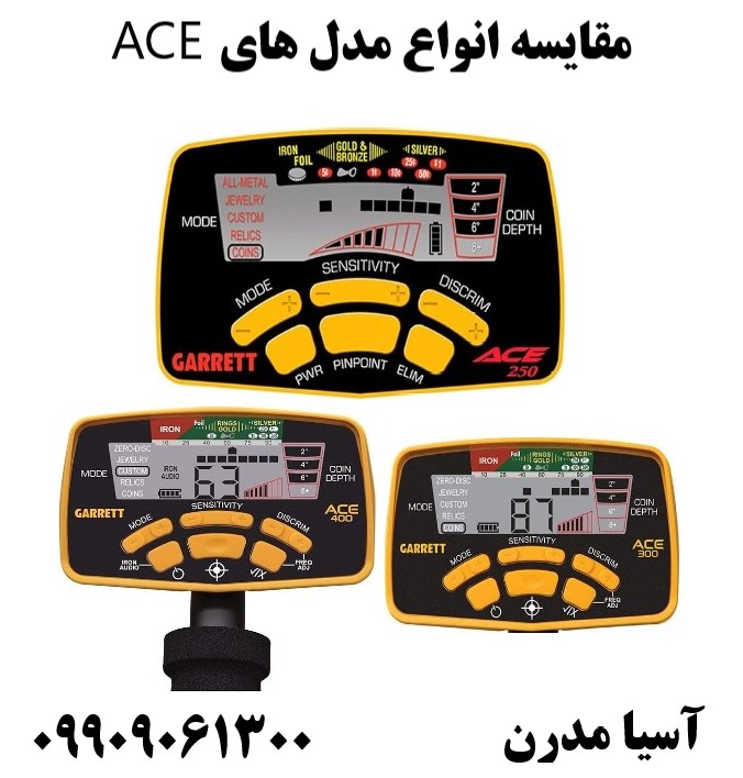 مقایسه انواع مدل های ACE09909061300