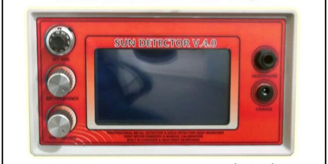 فلزیاب SUN DETECTOR V.4.0 09909061300