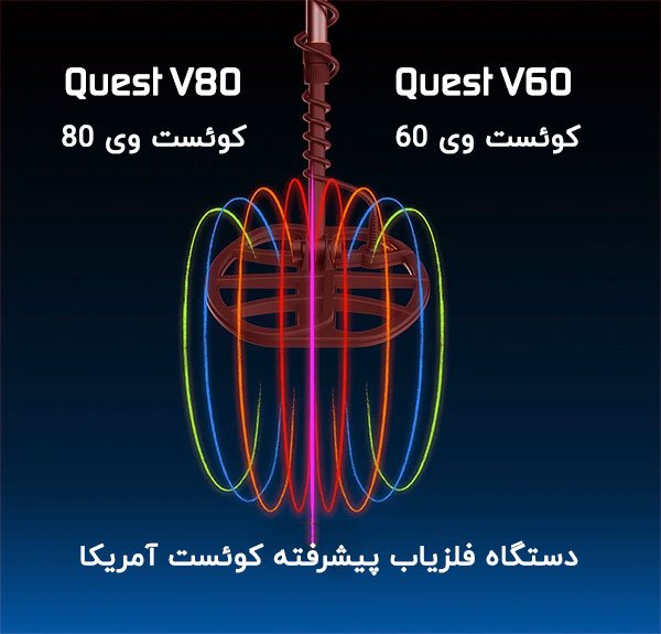 دستگاه فلزیاب کوئست V80 و کوئست V6009909061300